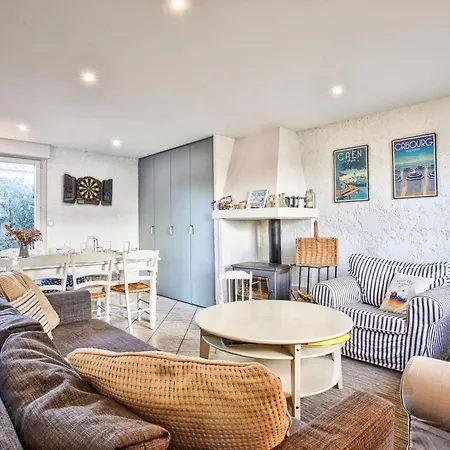 Maison Familiale Lumineuse Pres De La - Fr-1-788-99 * מרוויל-פרנסויל-פלאז'